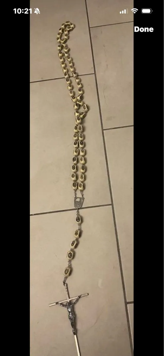 Dry Rare Giant Size Rosary Beads - Image 2