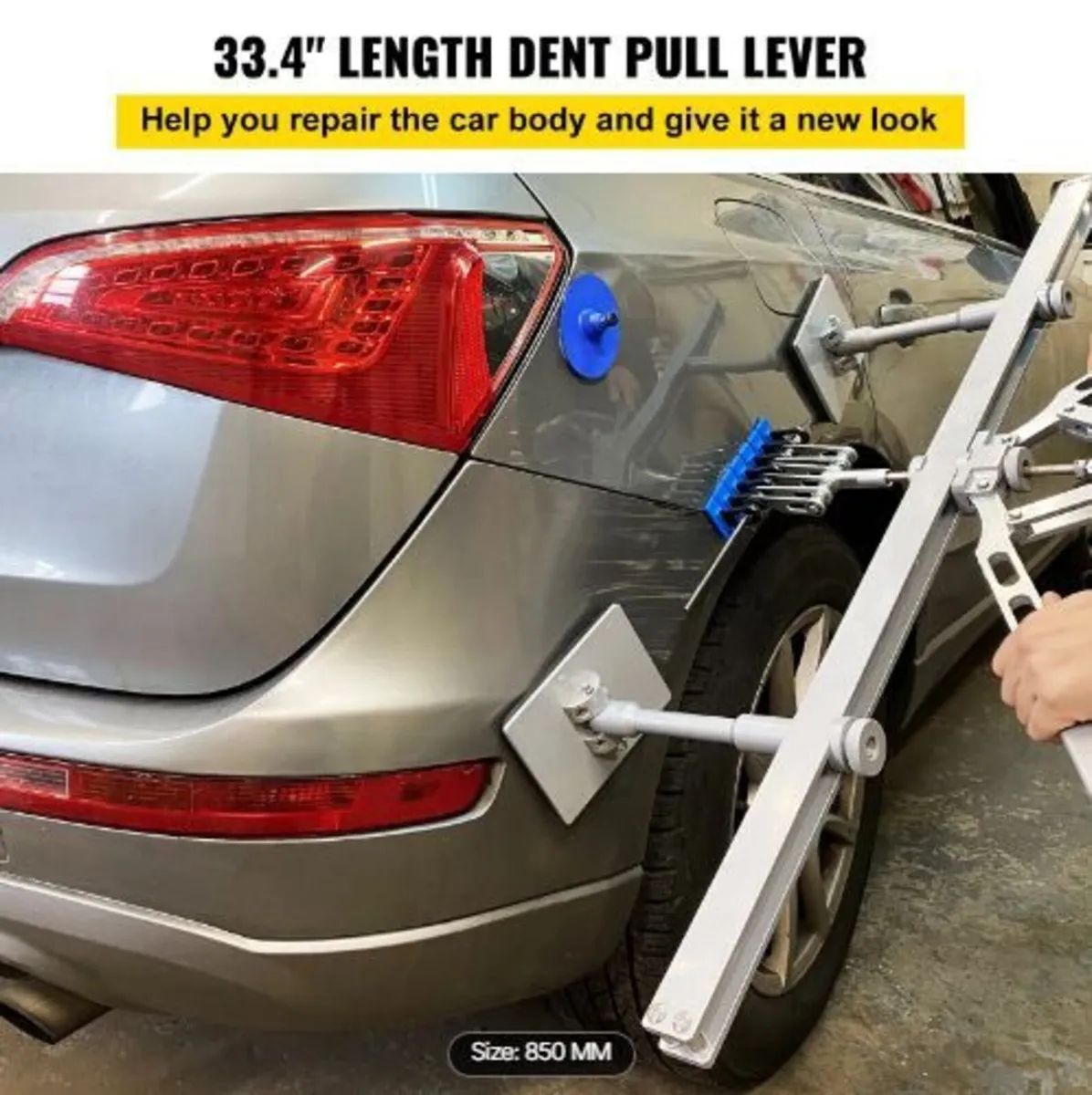 Car Dent Puller Kit, 85CM Dent Pull Lever 6 Claw H - Image 2