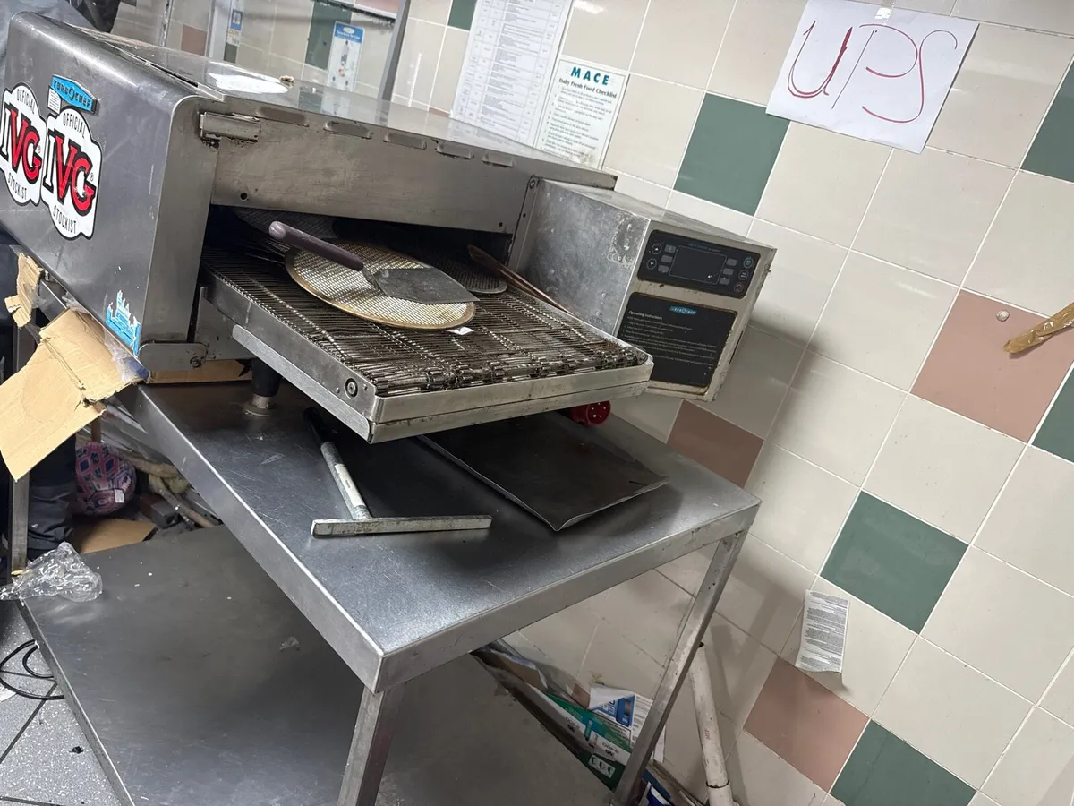 Pizza oven, canopy , fryer, dough machine - Image 1