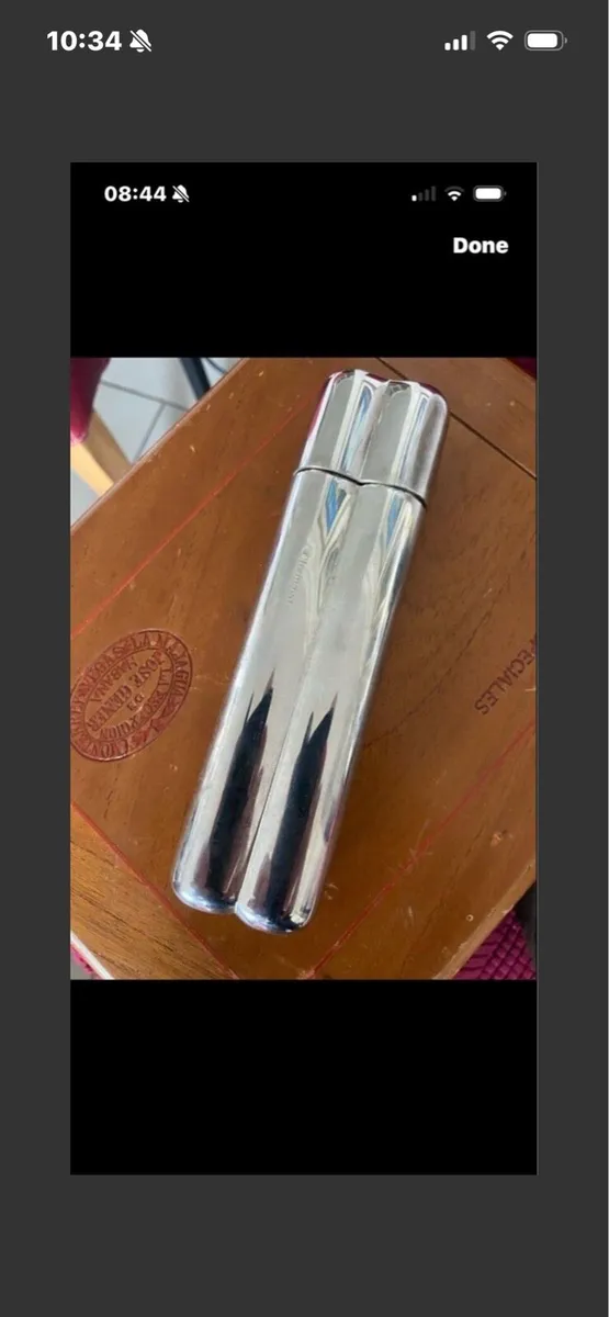 Metal Chamaco Dual Cigar Holder - Image 1
