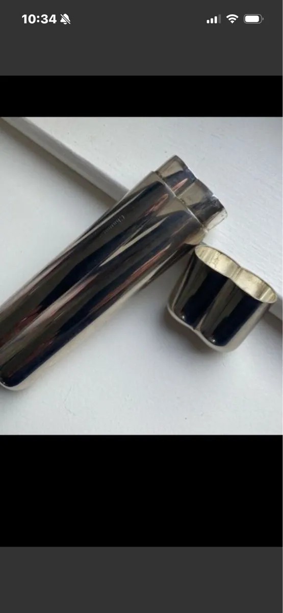 Metal Chamaco Dual Cigar Holder - Image 3
