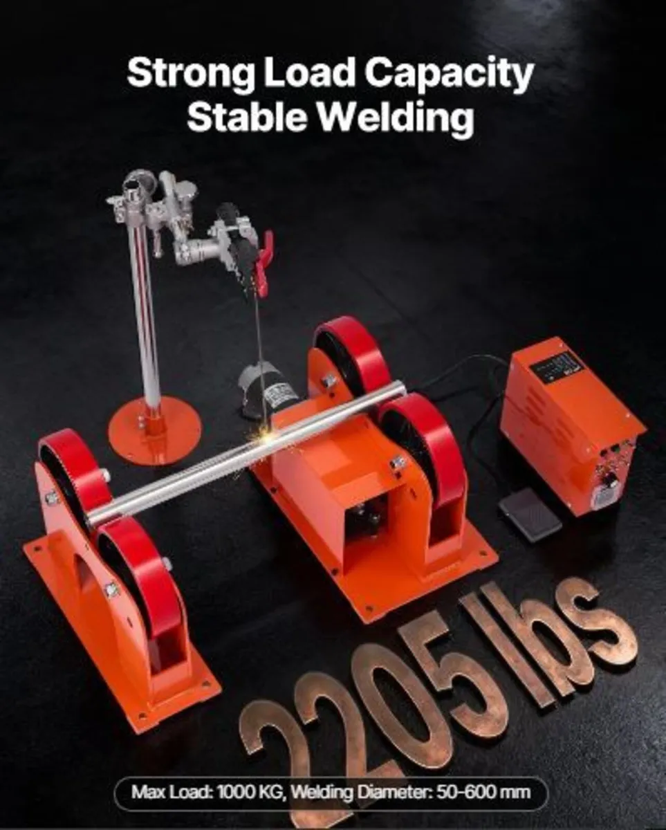 Turning Rolls Linkage Roller, 2205 lbs Load Capaci - Image 2