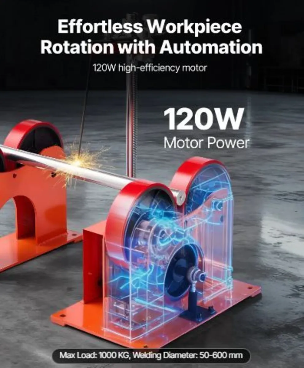 Turning Rolls Linkage Roller, 2205 lbs Load Capaci - Image 4