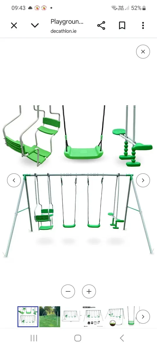 Kids Swing set - Image 1