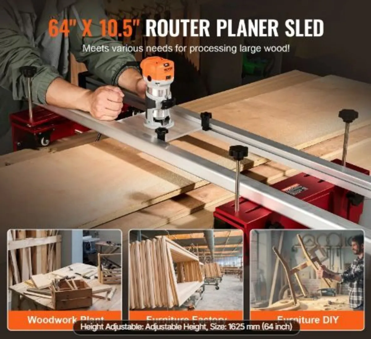 Router Sled, 64 inches/162.6 cm - Image 2