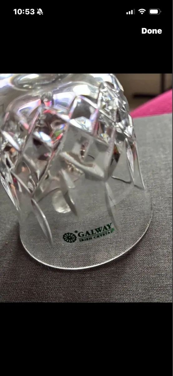 Galway Crystal Bell - Image 2