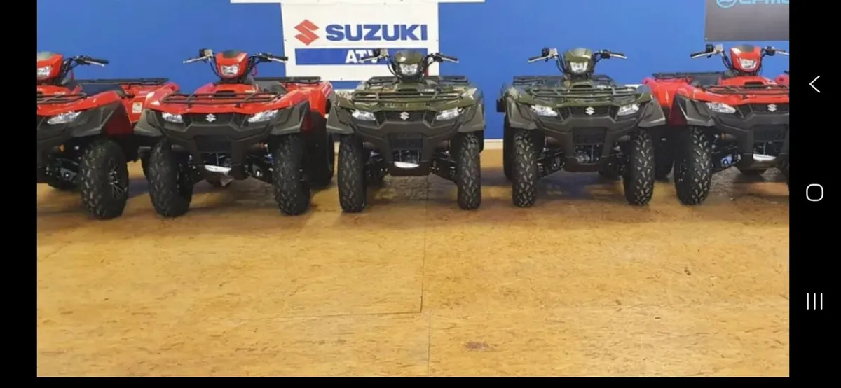 NEW Suzuki KingQuads @QuadVenture Wexford - Image 3