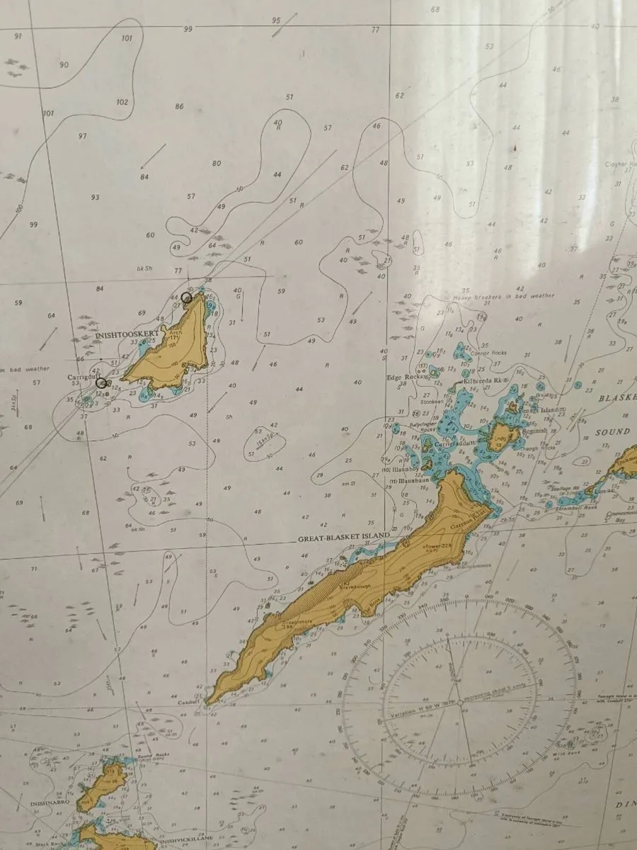 Dingle Peninsula Framed Charts - Image 3