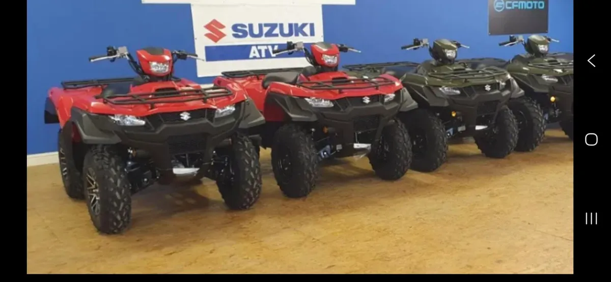 NEW Suzuki KingQuads @QuadVenture Wexford - Image 1
