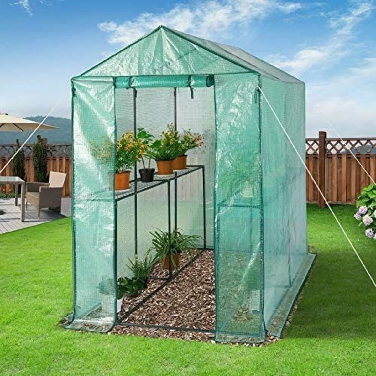 Durable Outdoor Greenhouse for Tomato Plants - Image 2