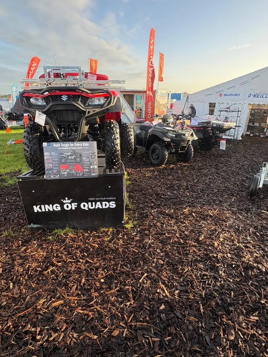 Suzuki ATV at Ploughing 2026 stand 378/ Row18 - Image 1