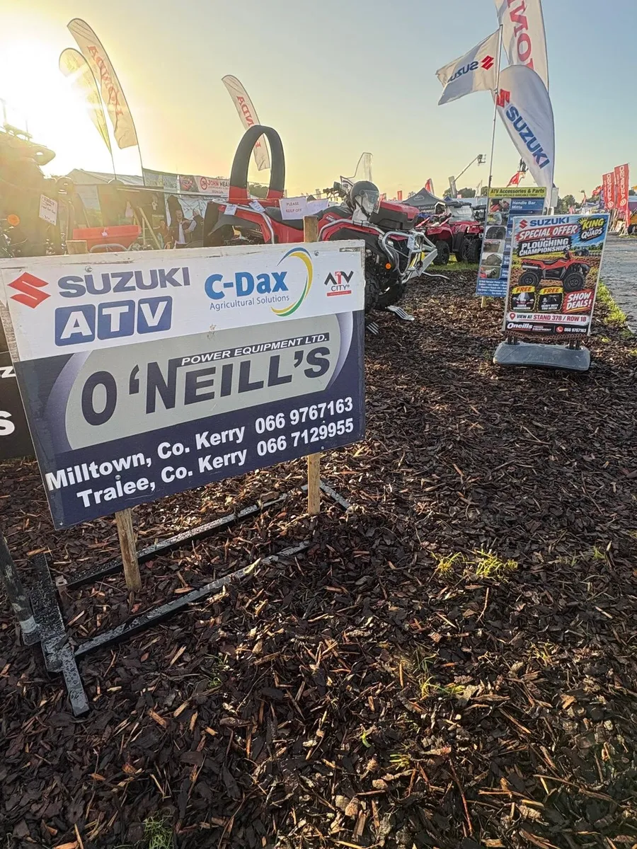 Suzuki ATV at Ploughing 2026 stand 378/ Row18 - Image 3