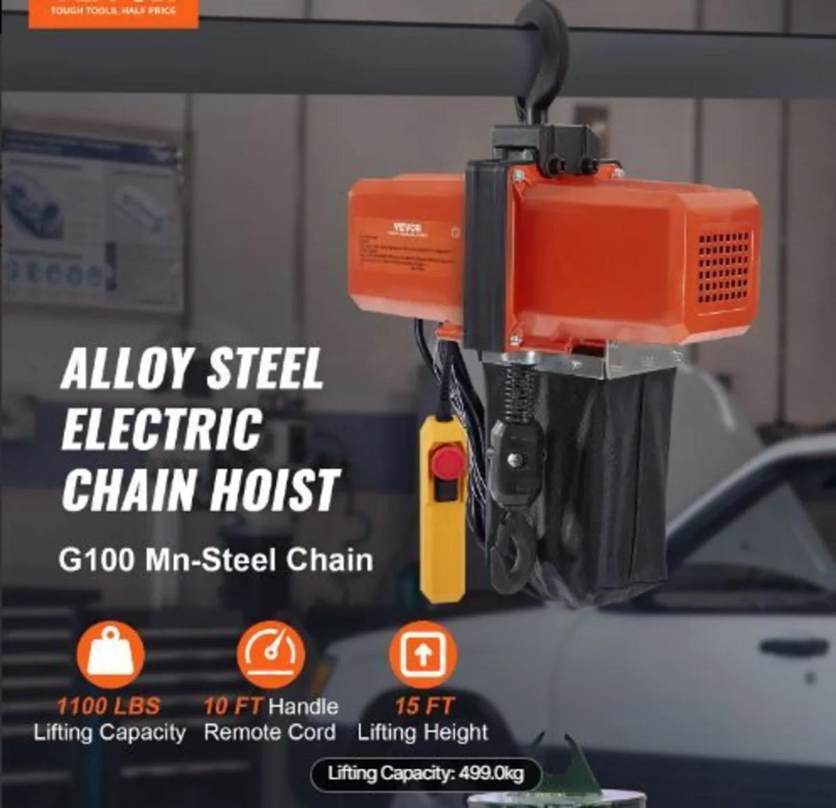 Electric Chain Hoist Single Phase Crane Hoist - Image 2