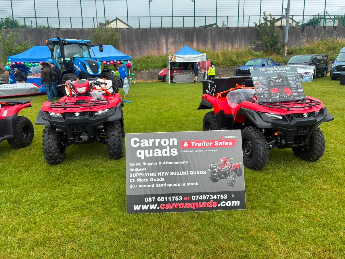 NEW Suzuki KingQuads @ CarronQuads - Image 1