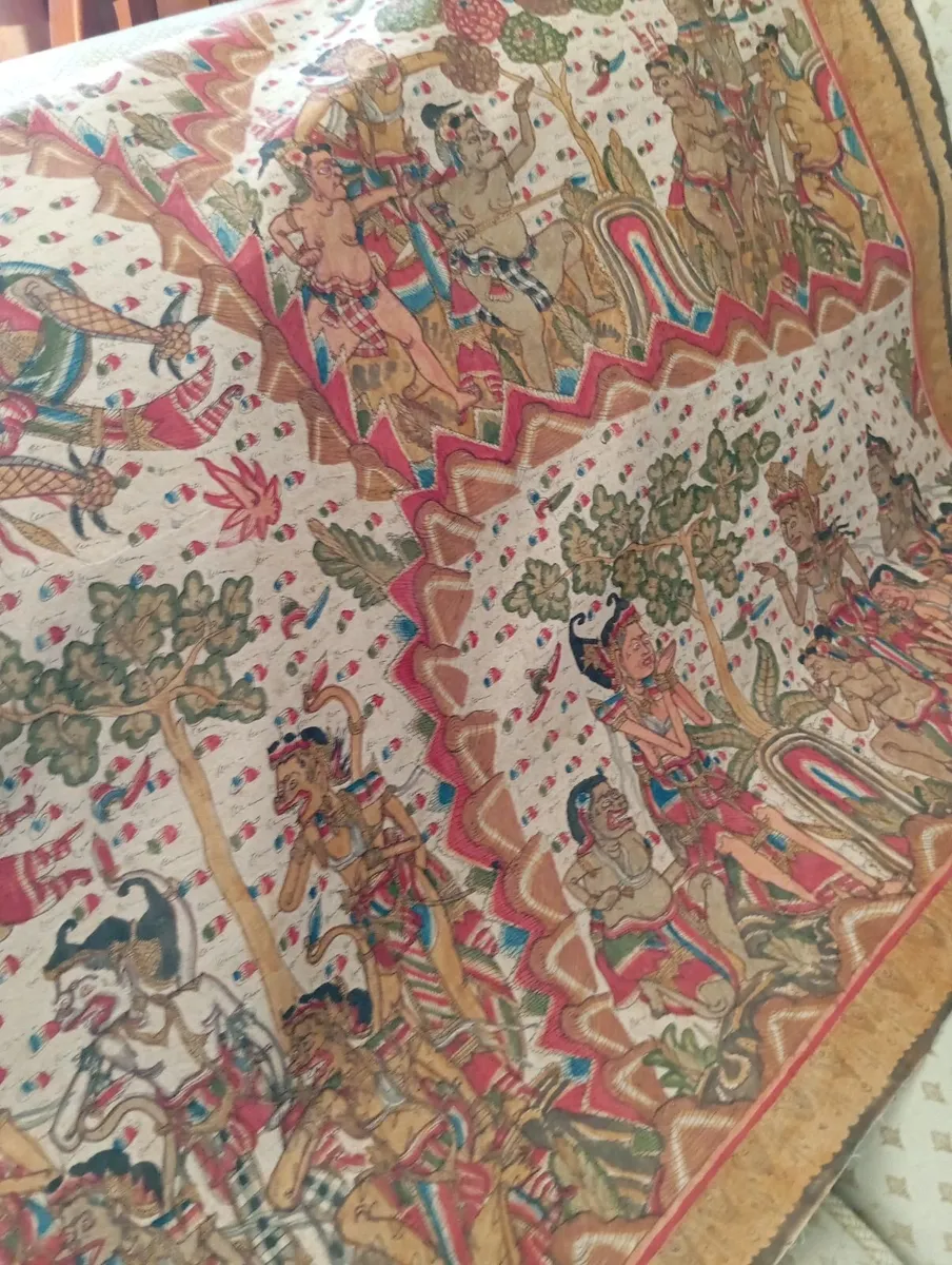 Vintage bali art - Image 1