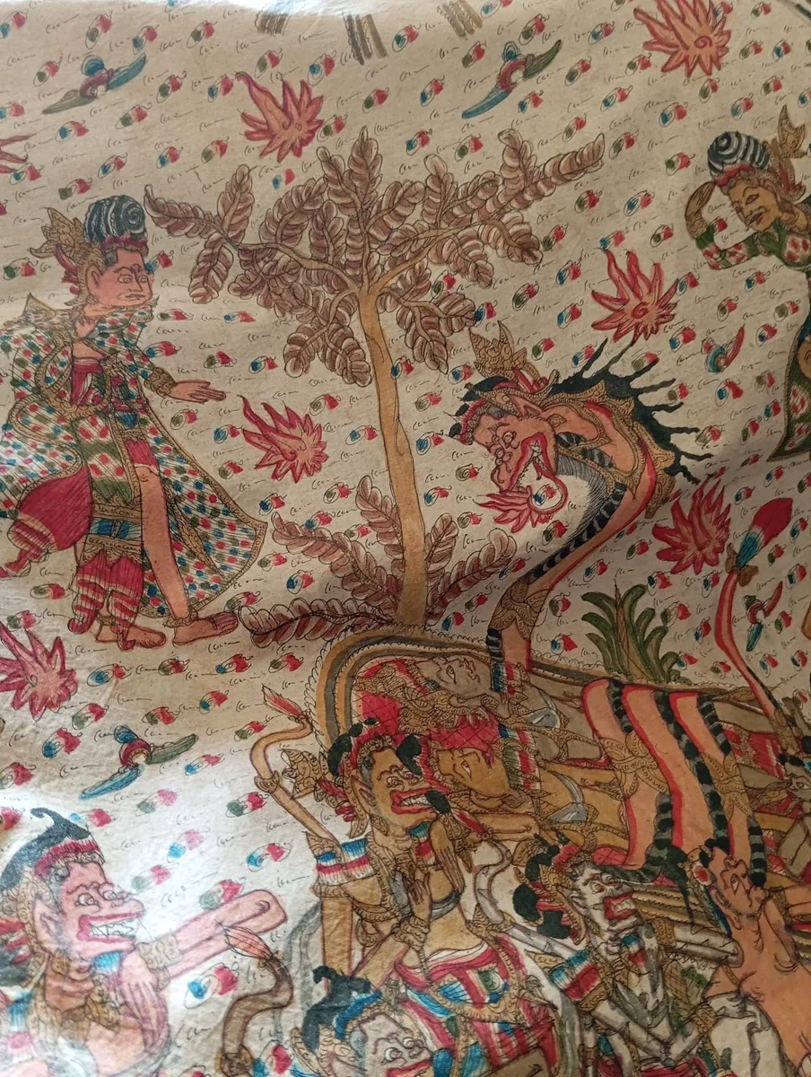 Vintage bali art - Image 1