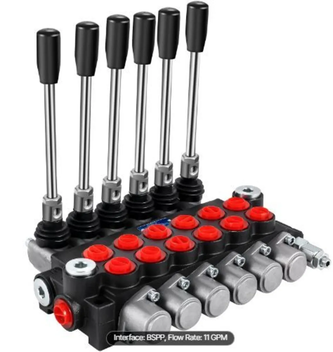 Hydraulic Directional Control Valve, 6 Spool Hydra - Image 4