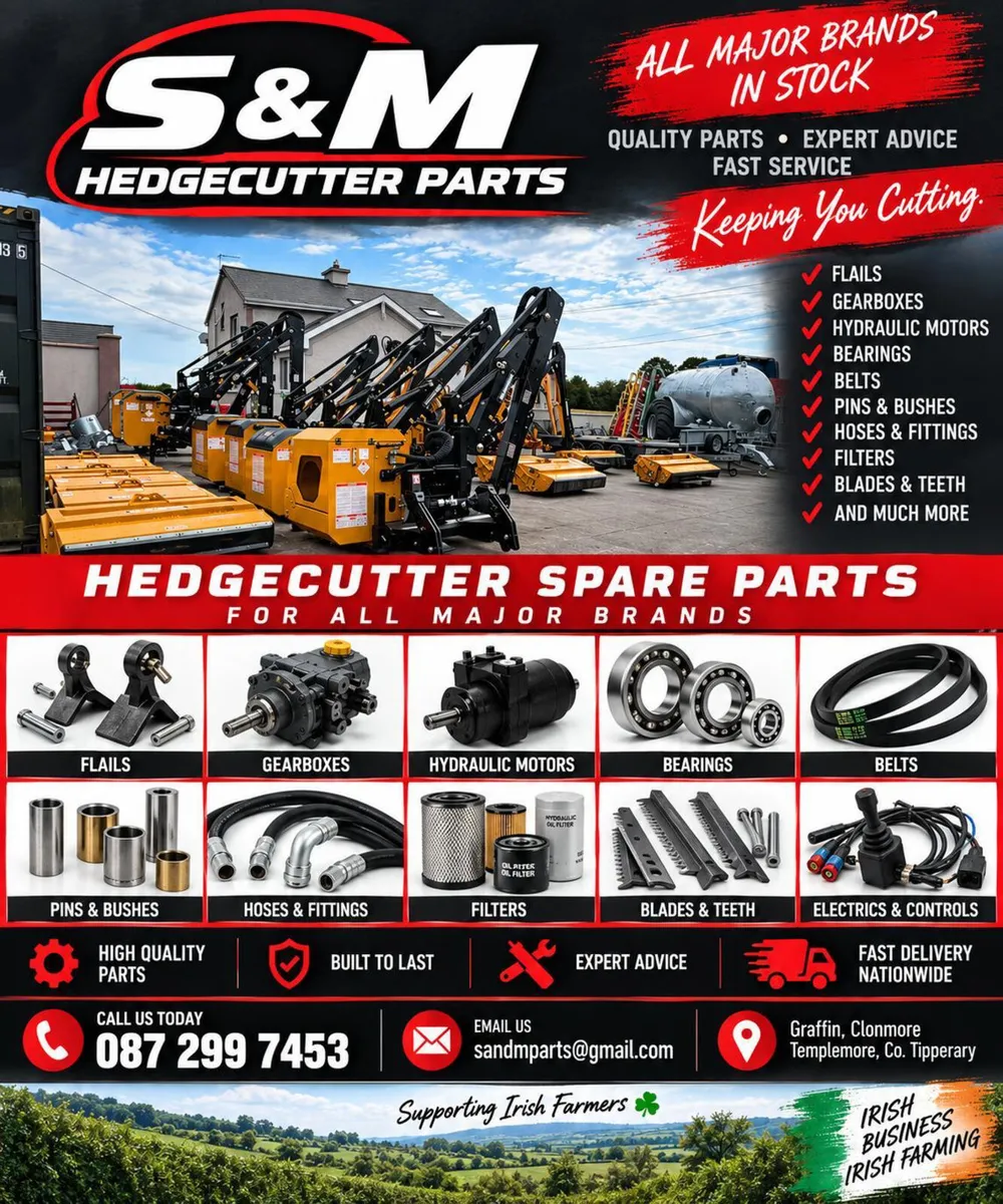 Next day nationwide delivery on McConnel parts - Image 1