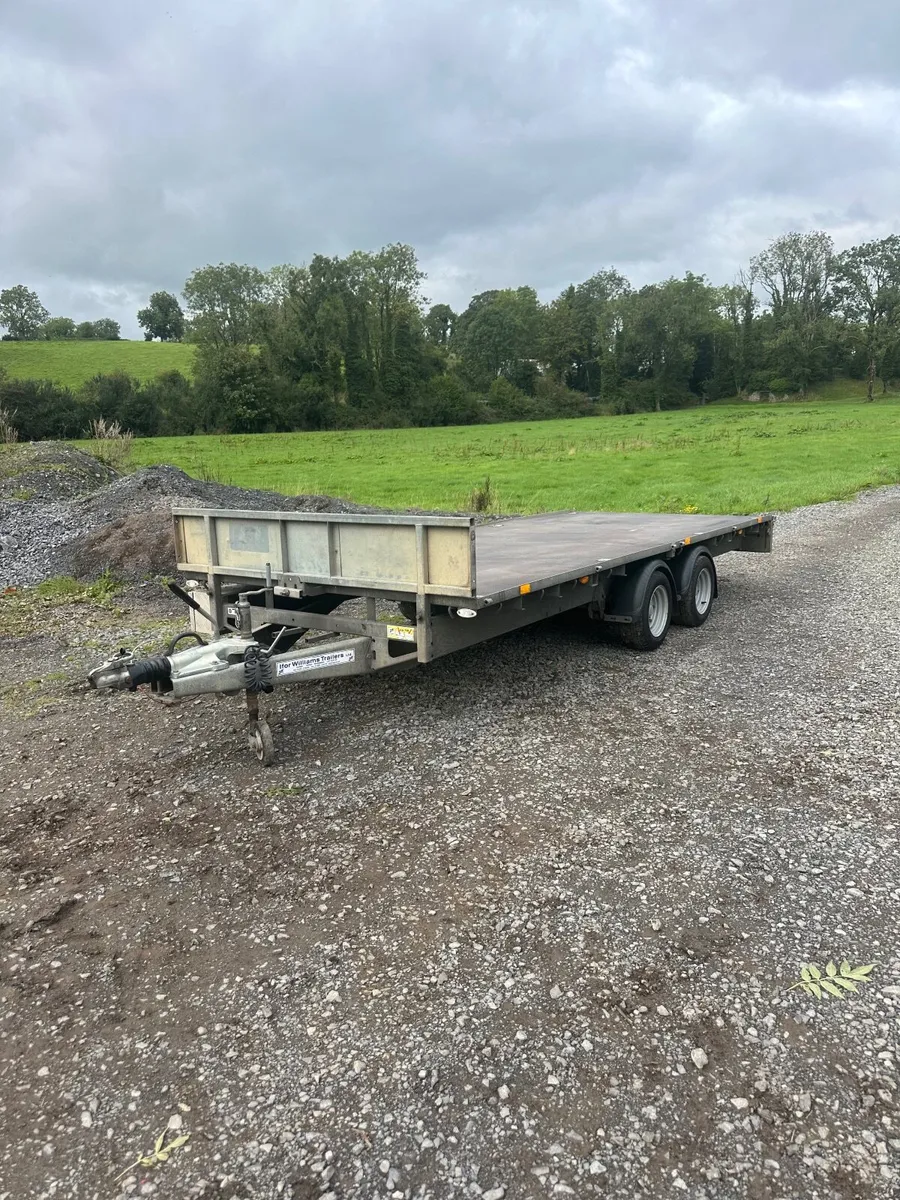 2020 Ifor Williams 16ft Flat Trailer - Image 2