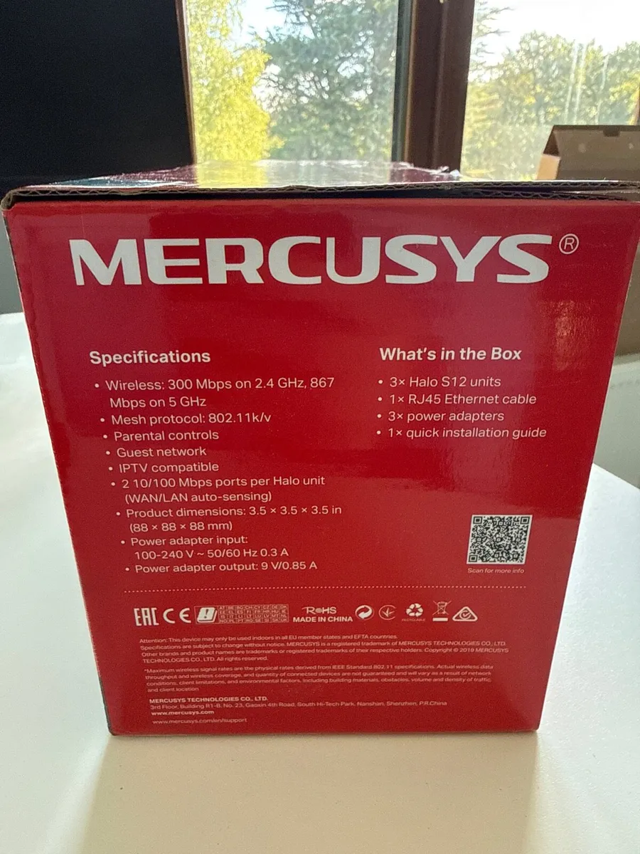 Mercusys Halo S12 AC1200 Whole Home Mesh WiFi - Image 2