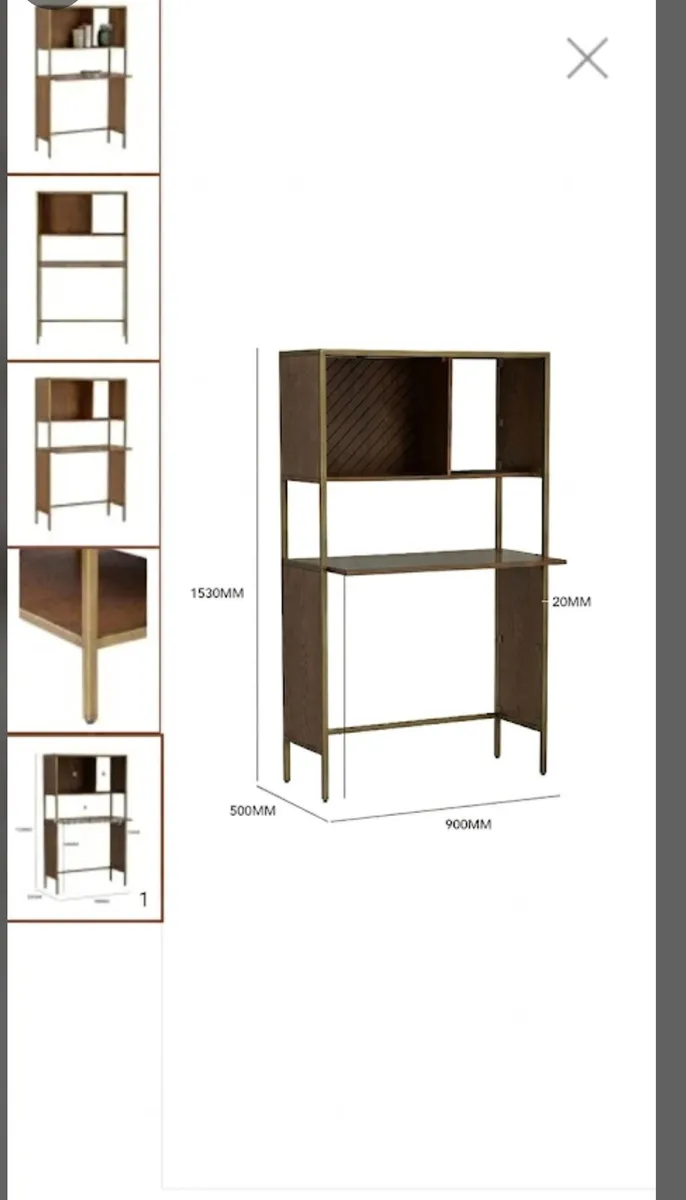Desk shelves - Image 1