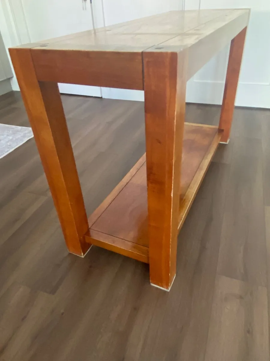 Wooden console table - Image 3