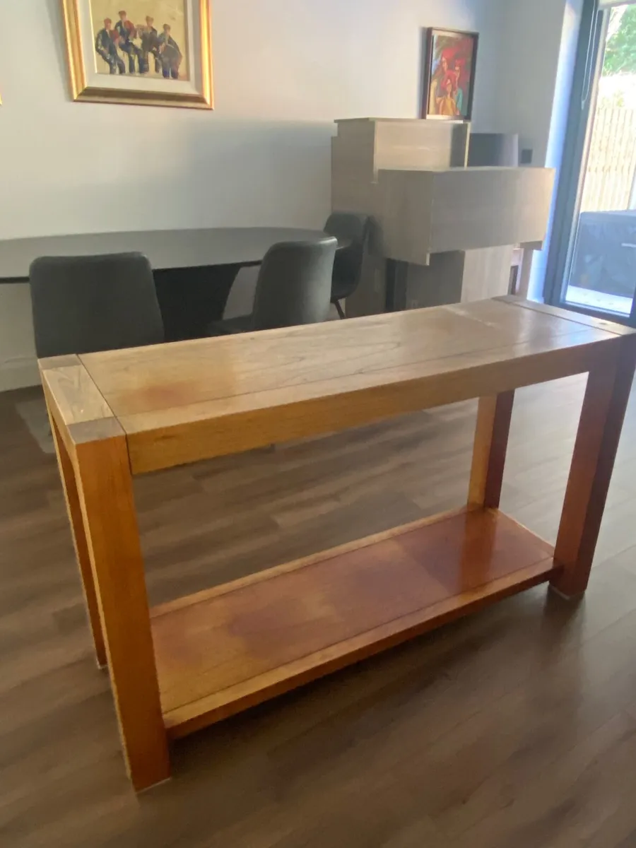 Wooden console table - Image 1