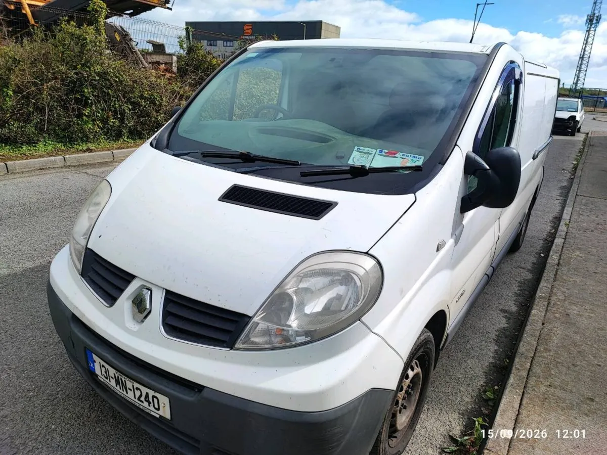 2013 Renault traffic . Fresh doe - Image 1