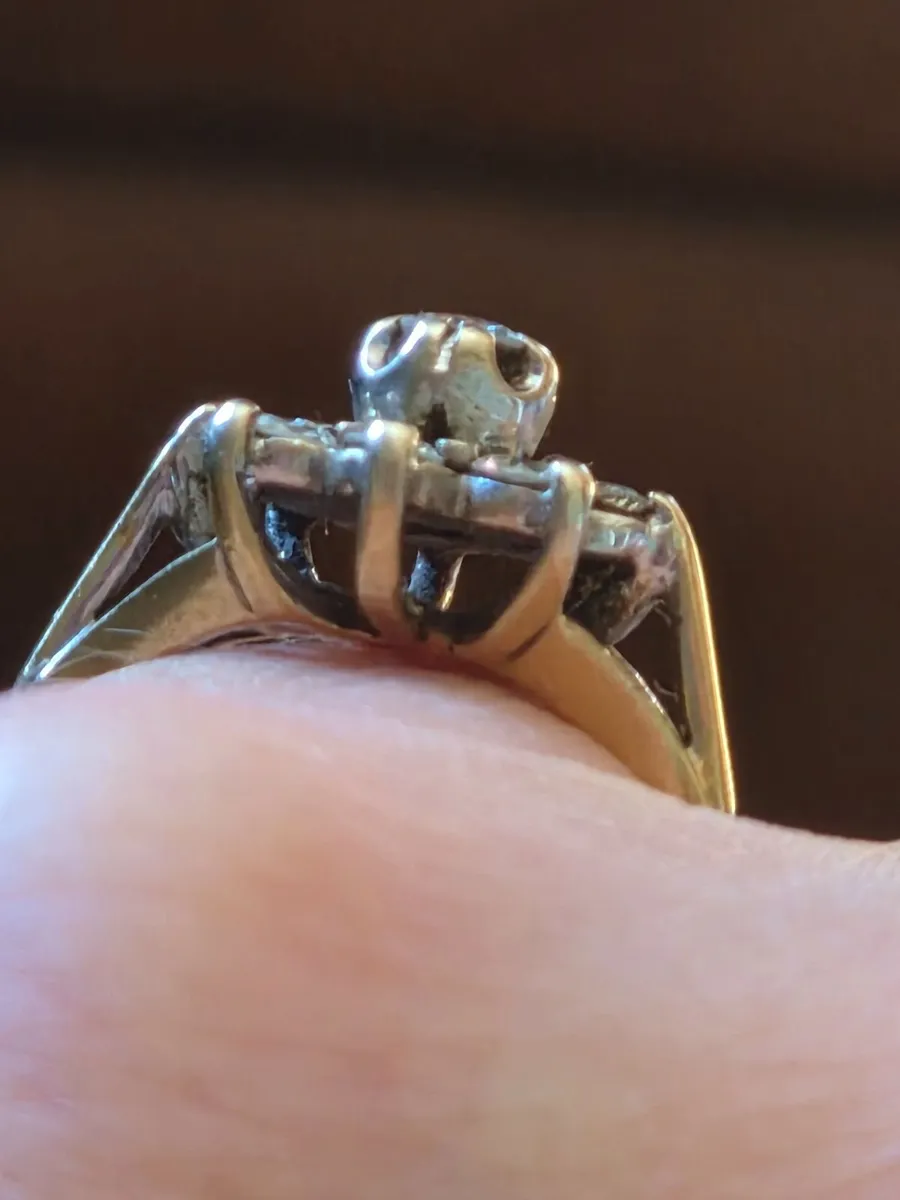 Vintage diamond ring - Image 4
