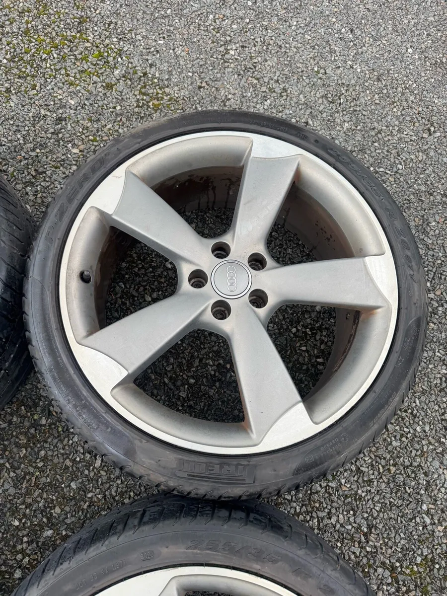 20’ GENUINE AUDI TTRS ALLOYS & TYRES - Image 3