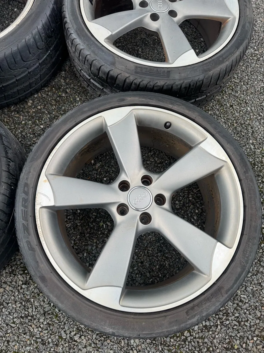 20’ GENUINE AUDI TTRS ALLOYS & TYRES - Image 4