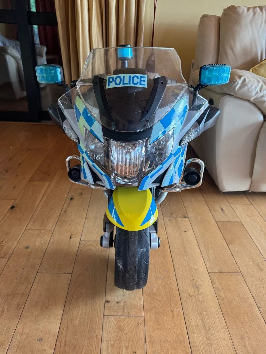 Kids police motorbike - Image 1