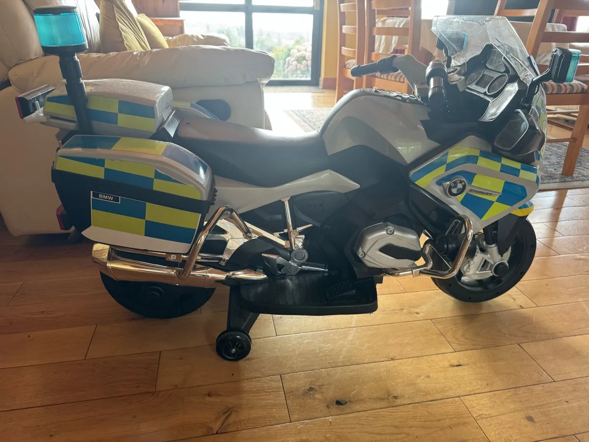 Kids police motorbike - Image 2