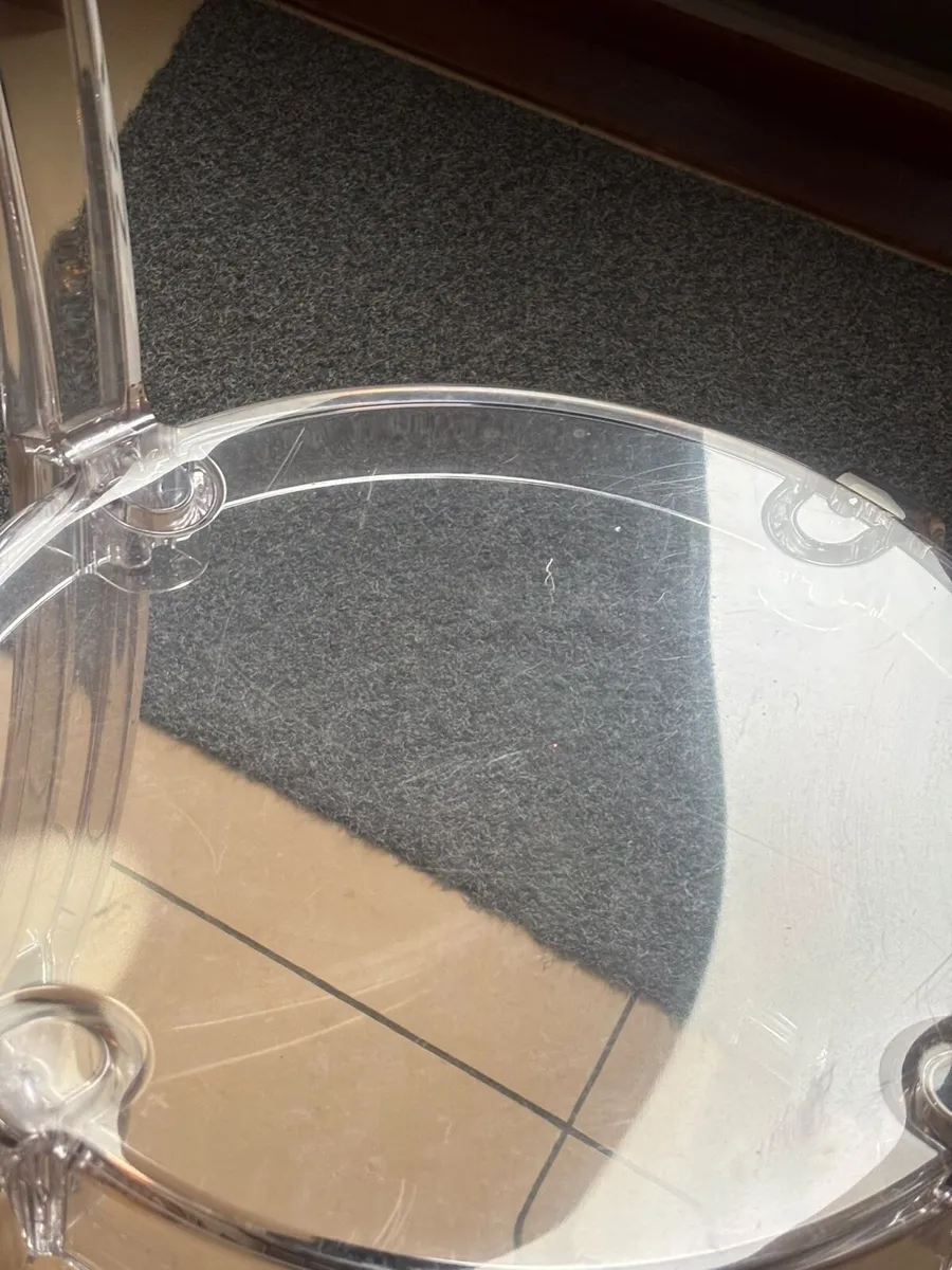 IKEA acrylic desk chair - Image 4