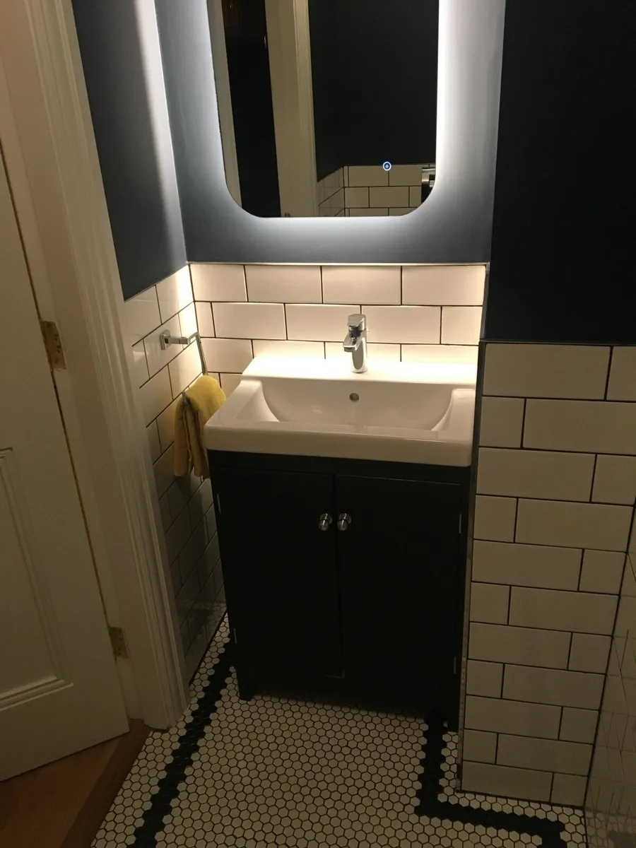 Solid Wooden Vanity Sink Unit - Image 2