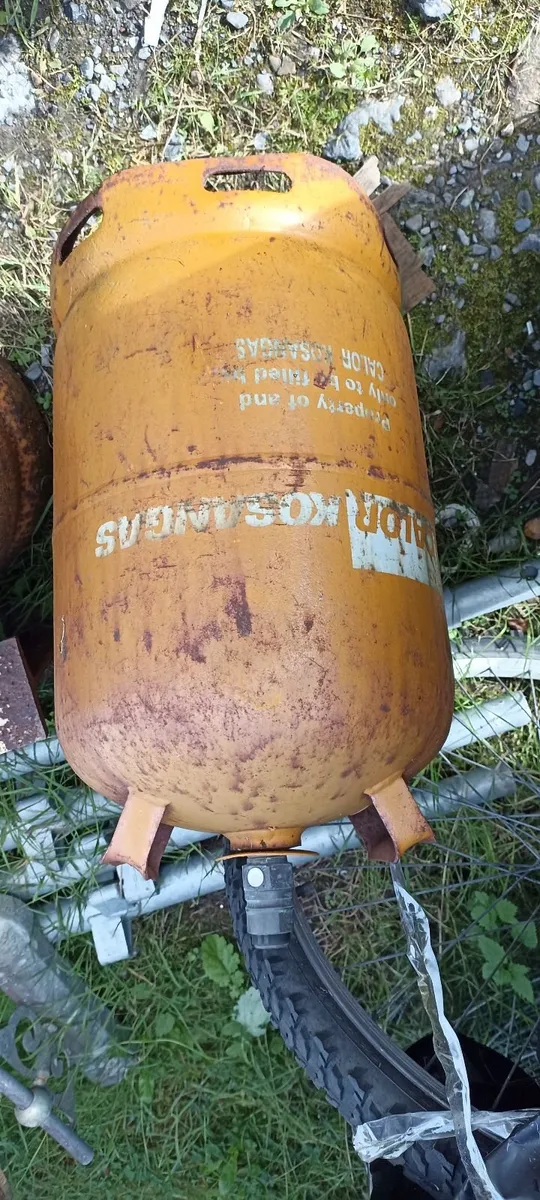 One Full Gas Cylinder & 2 Empties - Image 1