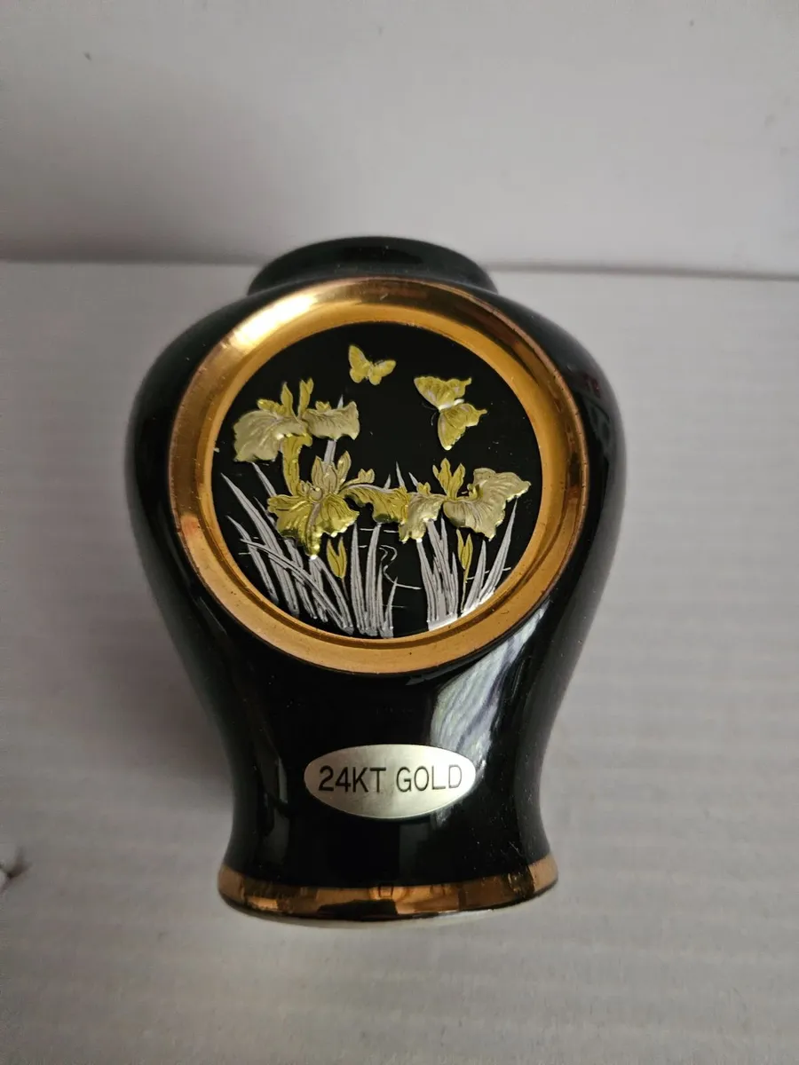 Vintage Art of Chokin Vase Japanese - Image 2