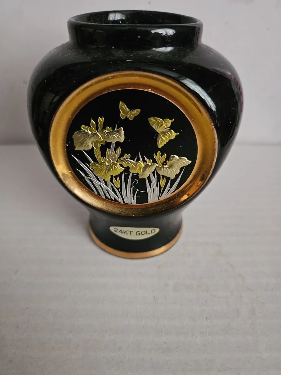 Vintage Art of Chokin Vase Japanese - Image 4
