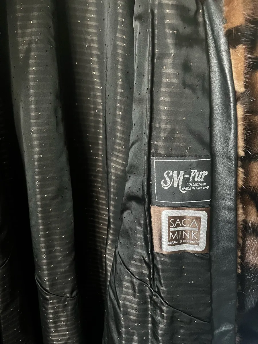 Saga mink fur coat - Image 4