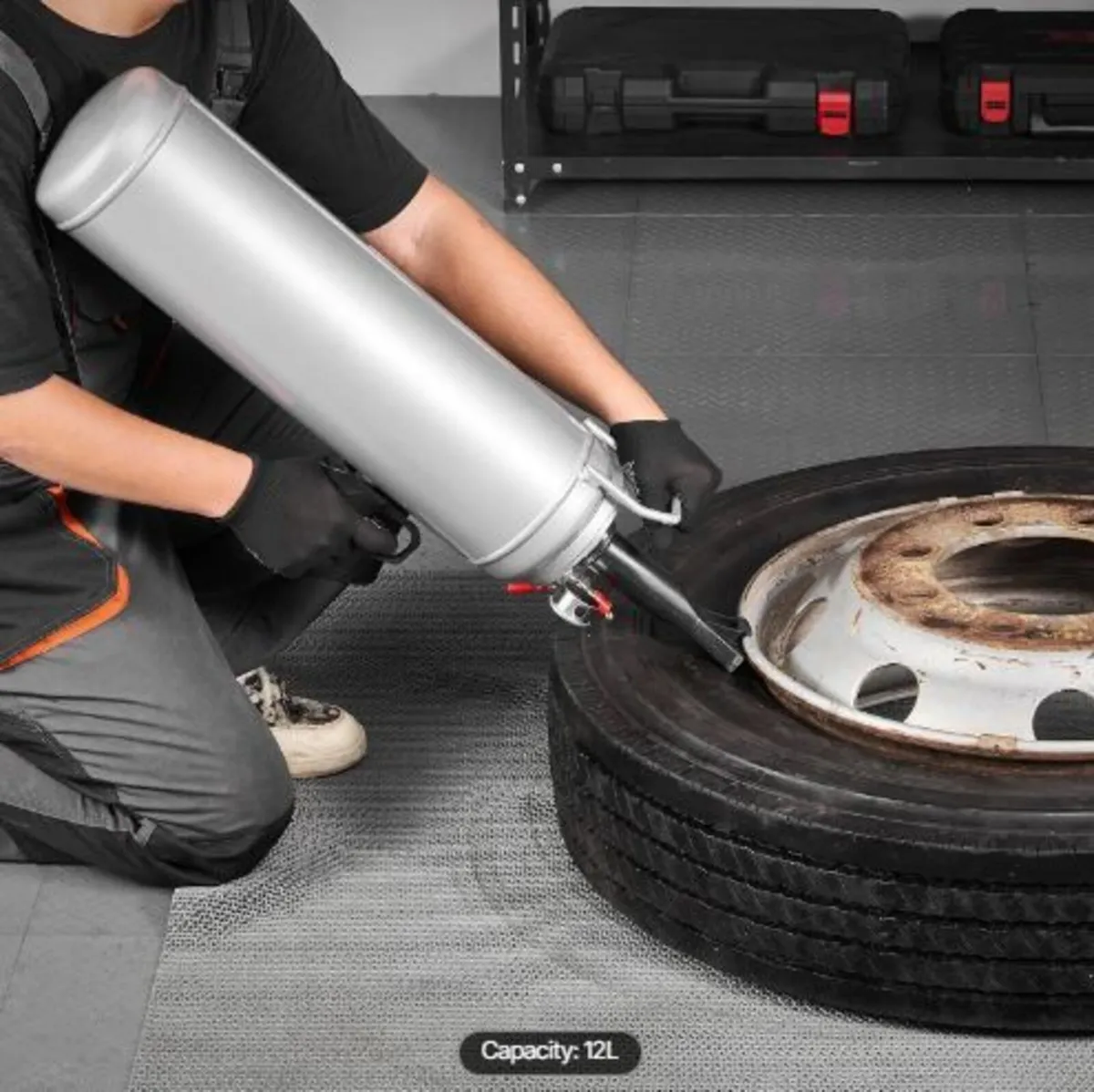 Portable Tire Bead Seater, 3.2 Gal / 12 L Air - Image 3