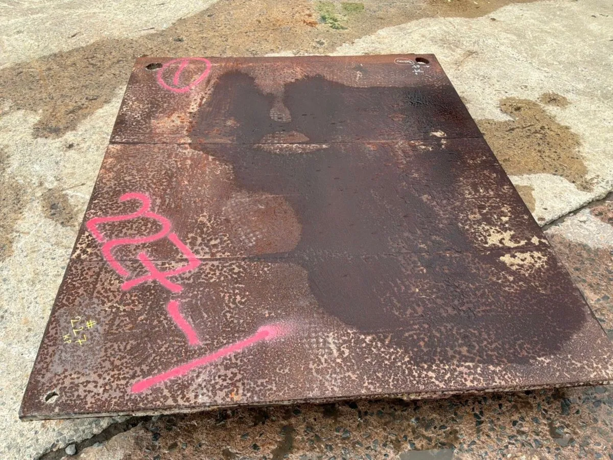 79" x 63" Road plate / trench cover.......30mm.... - Image 4