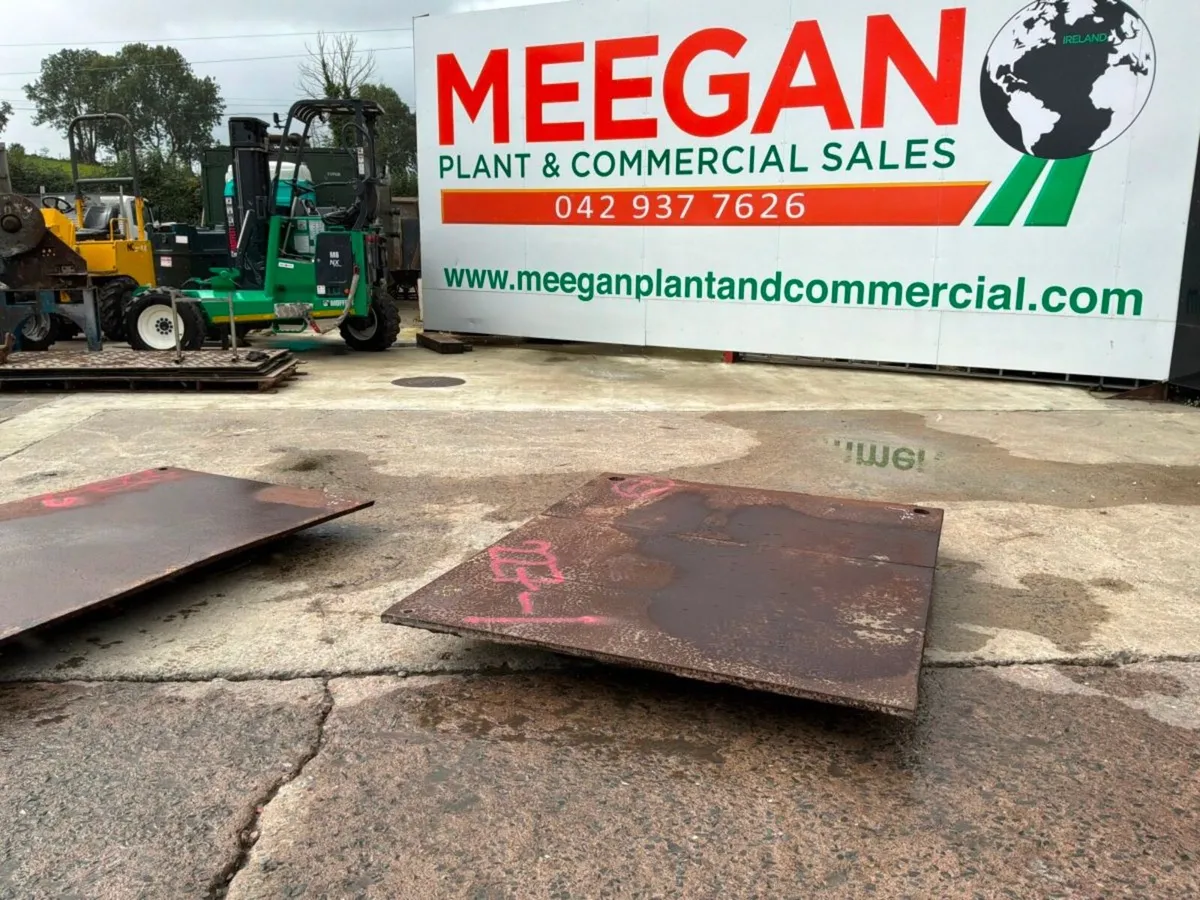 79" x 63" Road plate / trench cover.......30mm.... - Image 2