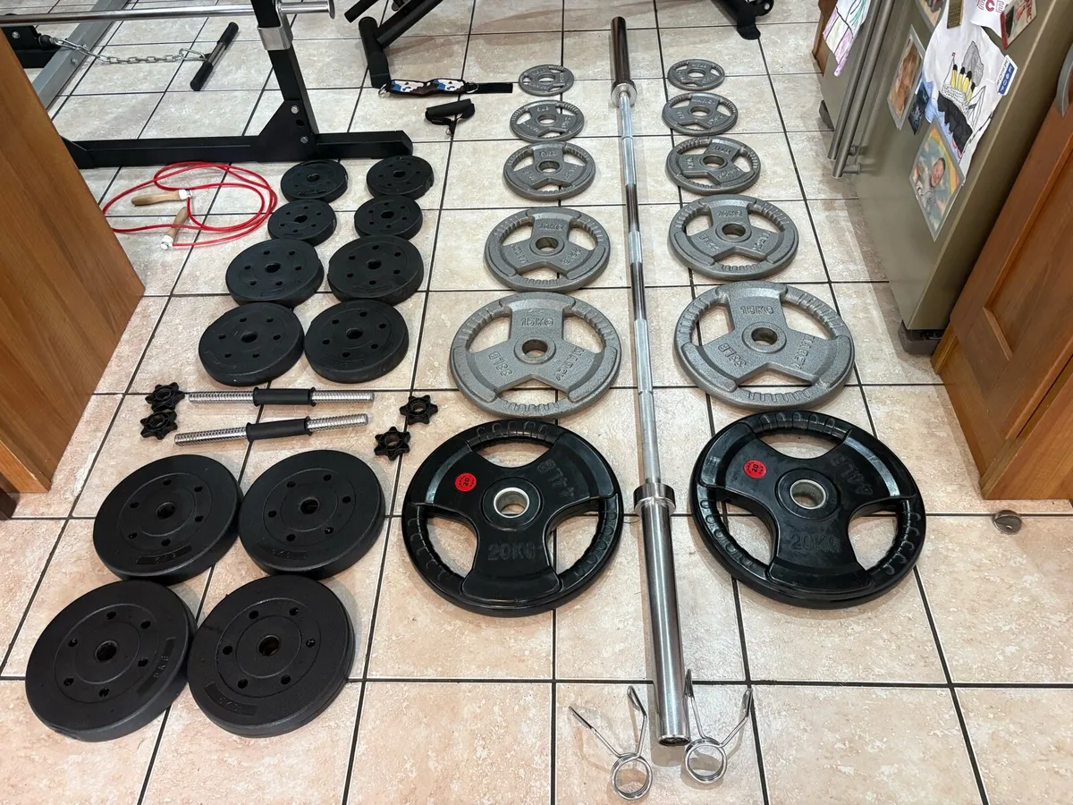 FINEST GYM WEIGHTLIFTING SET + CABLE SYSYEM!!! - Image 3