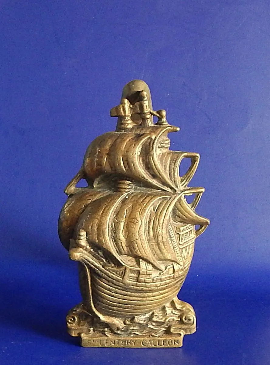 Vintage Solid Brass Door Knocker - Image 1