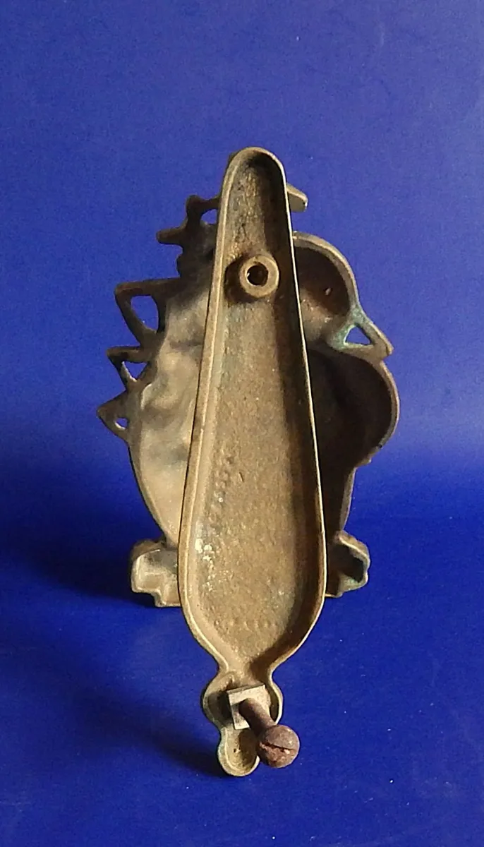 Vintage Solid Brass Door Knocker - Image 4