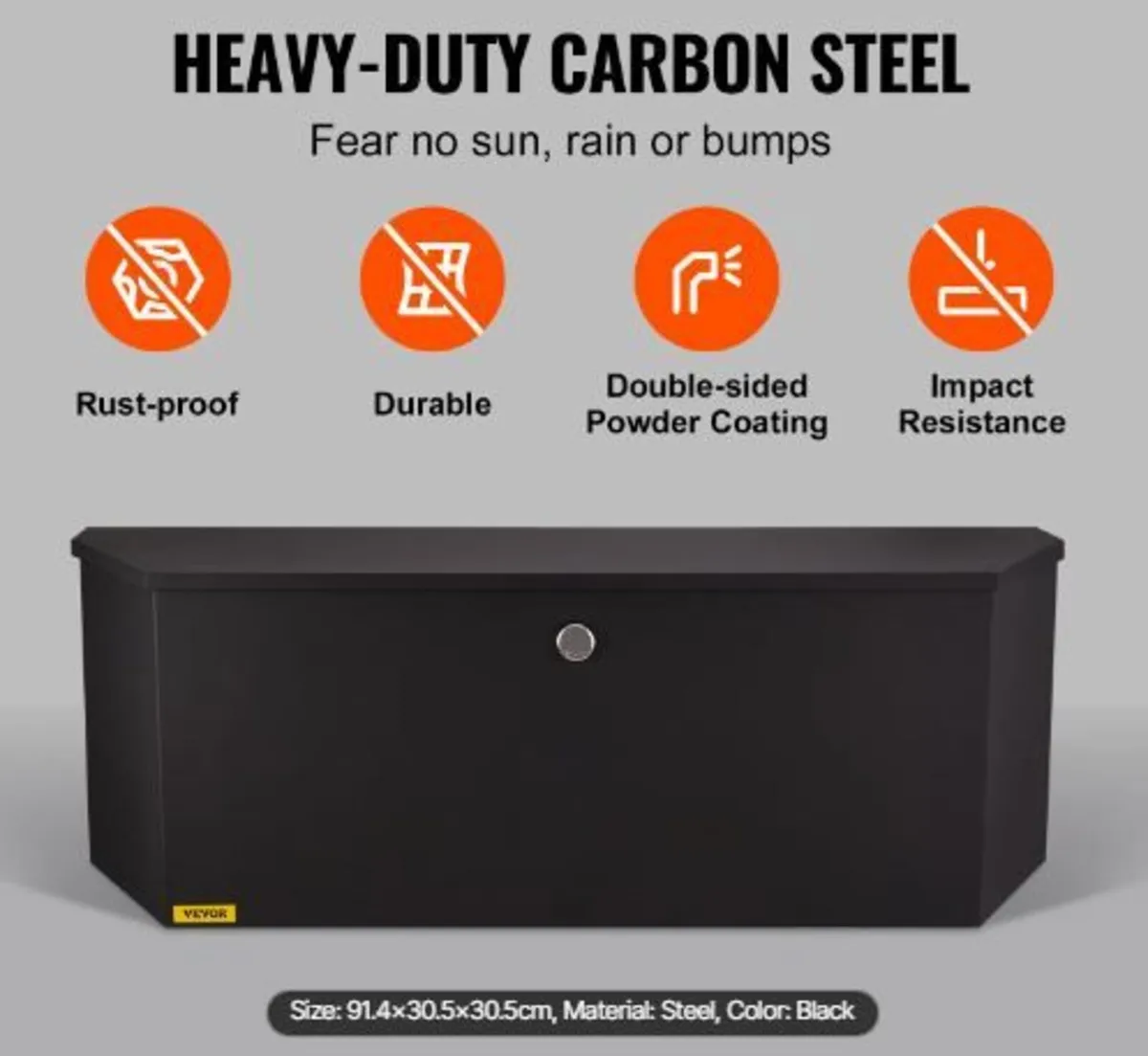 Trailer Tongue Box, Carbon Steel Tongue Box - Image 2