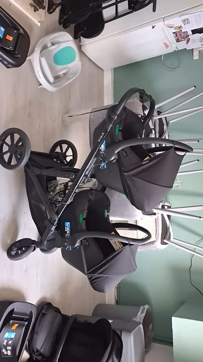 Single to double baby buggy - Image 3