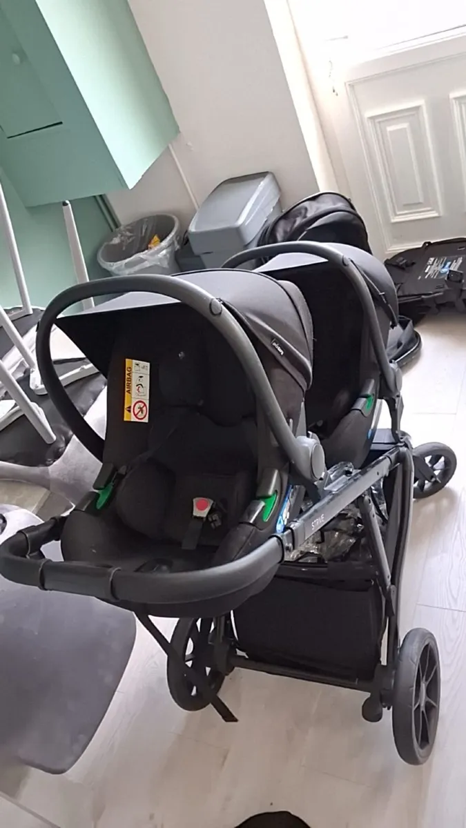 Single to double baby buggy - Image 2