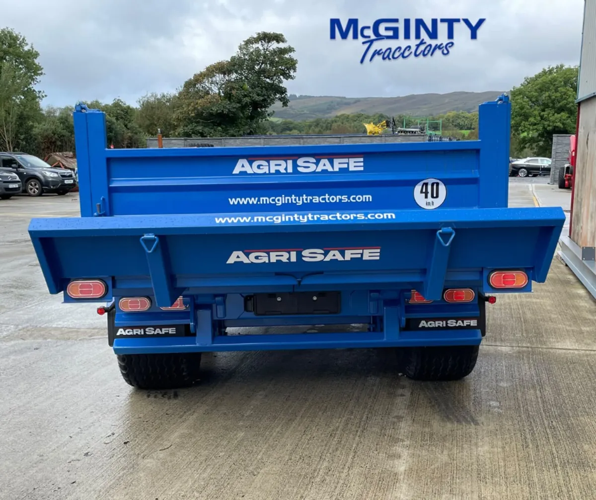 Agrisafe 16X8 Dropside Trailer with Bale Extension - Image 4