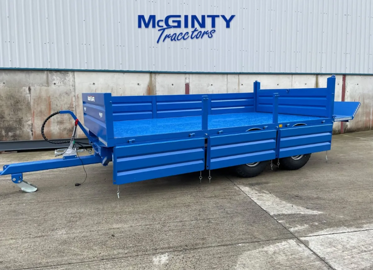 Agrisafe 16X8 Dropside Trailer with Bale Extension - Image 3